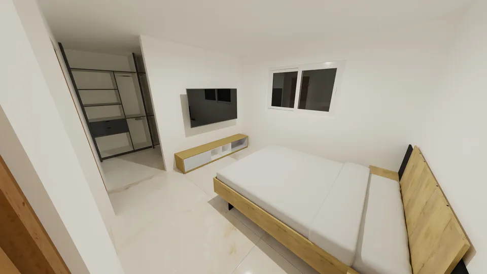 Casa Mogno: Suíte com passagem para o closet
