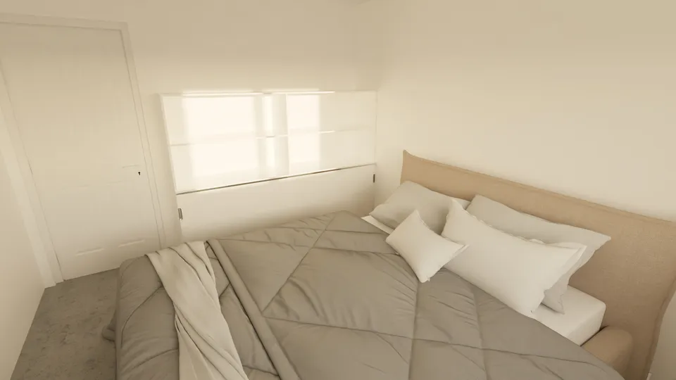 Casa Pitangueira: Quarto com cama de casal
